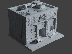lucky rabbit - dice tower 3d print model - Mito3D