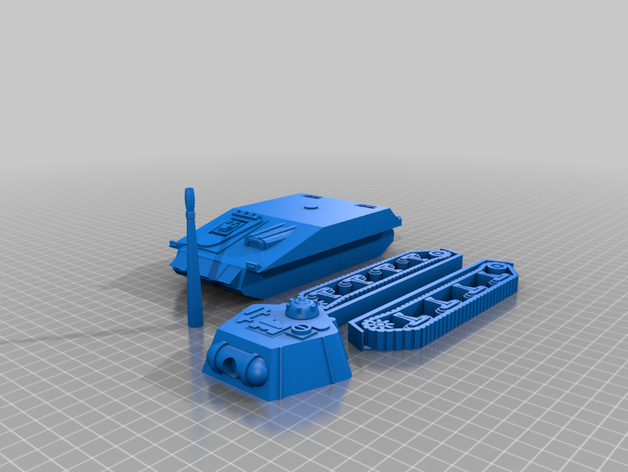 panzerproject 04 araç askeri panzer tank 3D print model - Mito3D