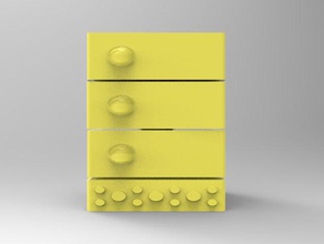 bloque para aprender braille Spiele 3d print model - Mito3D