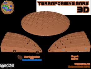 terraforming mars 3d board toys & games boardgame 3d print model - Mito3D