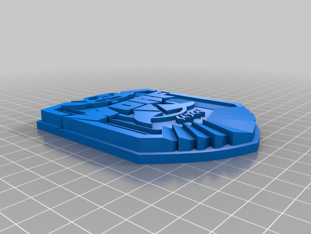 dredd klingon theme 3d printing 3D print model - Mito3D