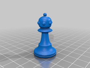 lcd resina di stampa set scacchi collezione stampante 3d la tinkercad 3d print model - Mito3D
