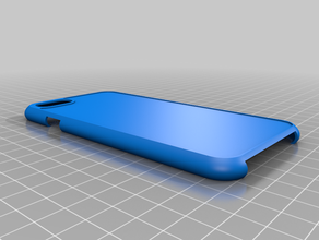 iphone 7 snap caso de sublimação placas telefone celular 3d print model - Mito3D