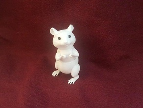 hamster bjd toy & game accessories animal figure 3d print model - Mito3D