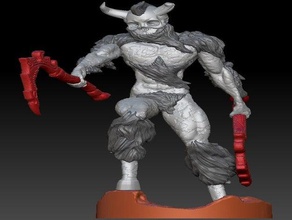 le d voreur astro la criatura demonio mal de halloween rey monster monstre 3d print model - Mito3D
