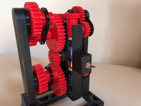 caminar engranaje robot v-switch La impresión en 3d el 3d print model - Mito3D