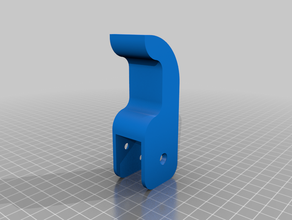 dikey kulaklık askı monte edilmiş organizasyon askısı 3d print model - Mito3D