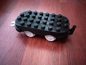 ağır lego Çift ya da demiryolu tren taşıma oyuncaklar ve oyunlar 3d print model - Mito3D