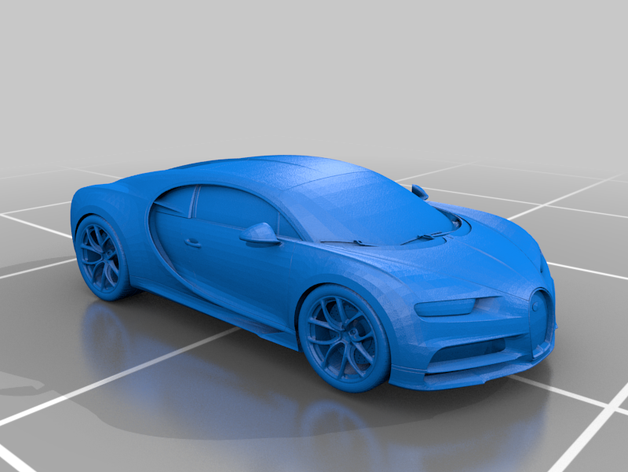 bugatti chiron Fahrzeuge 3D print model - Mito3D