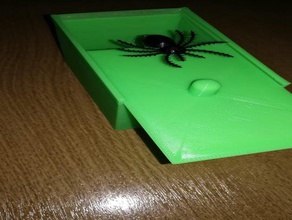prank spider scare box toys & games 3d print model - Mito3D