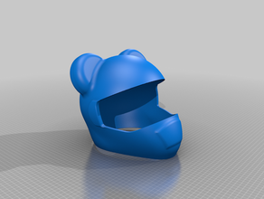 teddy bear stuffed animal racing helmet seat harness lock toy & game accessories plushie teddybear toys 3d print model - Mito3D