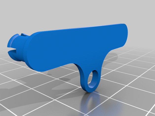 rápido e fácil de engrenagem chaveiro A impressão 3d é mudanças 3D print model - Mito3D