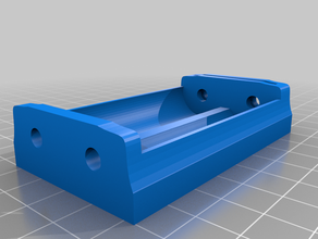 twin 18650 battery holder electronics 3d print model - Mito3D