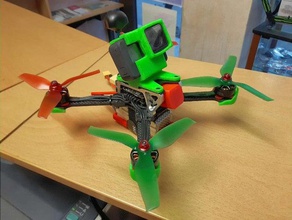 destek pro 218 drone xfs koy oyuncaklar ve oyunlar kamera monte edin diydrones drones yarış yüksek 3d print model - Mito3D