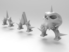 hierro halo de los guerreros del espacio juegos 40k bloodangels spacemarines marines espaciales warhammer 3d print model - Mito3D