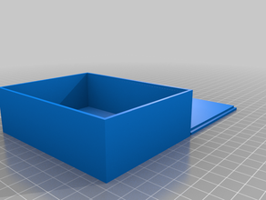 box lid 84x36x110 tool holders & boxes 3d print model - Mito3D
