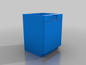 dishwasher- penholder office bosch dishwasher 3d print model - Mito3D