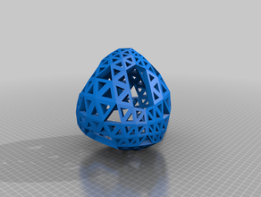 convextetrahedral9v 1 2 10 11 12 20 45 46 47 54 55 56 Mathe-Kunst konvex dome geodätische sphere Tetraeder 3d print model - Mito3D