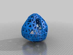 convextetrahedral9v 1 2 10 11 12 20 45 46 47 55 56 Mathe-Kunst konvex dome geodätische sphere Tetraeder 3d print model - Mito3D