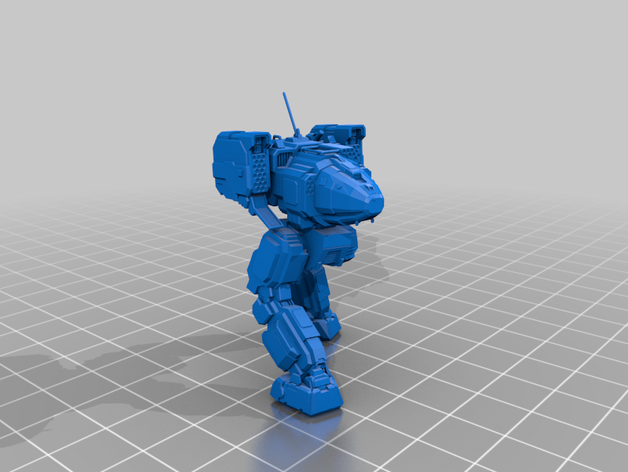 stalker stk-3h battlemech Spielzeug & Spiele battletech mechwarrior mwo 3D print model - Mito3D