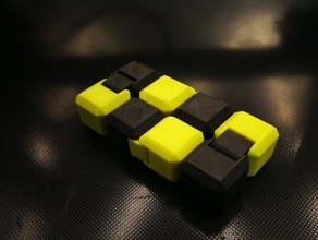 ancora un altro fidget infinito cubo v2-doppio colore giochi e giocattoli cool facile easy print divertente gioco pla giocattolo 3d print model - Mito3D