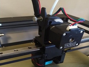 sapphire pro direct drive mount bmg 3d printer parts 3d print model - Mito3D