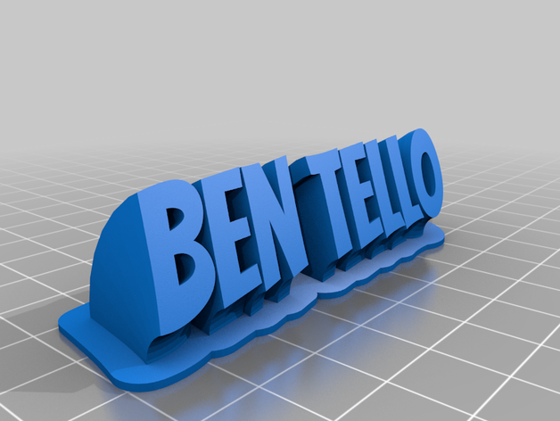 bt office customized 3D print model - Mito3D