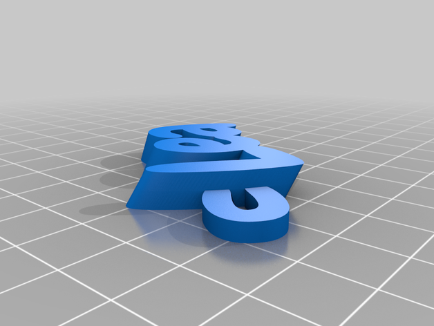lea keychain organization customized 3D print model - Mito3D