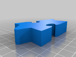 mignon fantôme de puzzle - facile puzzles 3d print model - Mito3D