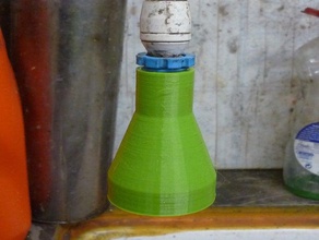 Labor-kaltes Wasser-Hahn-Diffusor Haushalt - Diffusor Labor spray Tippen Sie auf Wasser 3d print model - Mito3D