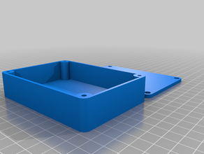 adjustable base case electronics 3d print model - Mito3D