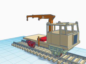 muv69 1 120 tt tren vinç modelleri modeli ölçek 3d print model - Mito3D