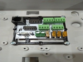 f4-differential-Empfänger cg Gehäuse montieren - Elektronik 3d print model - Mito3D