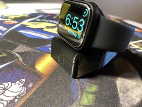 44mm apple watch series 5 w larger usb slot gadgets 3d print model - Mito3D