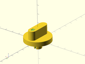 personalizzabile manopola parti di ricambio 3d print model - Mito3D