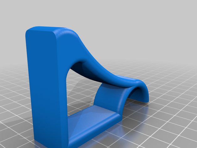 wall bracket hook 3d printing 3D print model - Mito3D