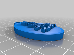 keychain hellboy 3d printing 3d print model - Mito3D