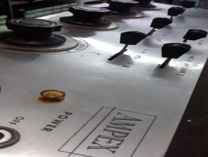 vintage ampex mx Mikser düğmesi değiştirme tüp karıştırıcı ses 3d print model - Mito3D