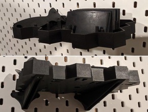 v1 - citadel paint tool rack shelf adapter skadis pegboard 40k 40mm fan citadelles warhammer wh40k 3d print model - Mito3D