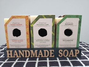 4 oz sapone artigianale titolare bagno accessori per il organizzatore lavandino del fatti a mano naturale porta vassoio vegan 3d print model - Mito3D