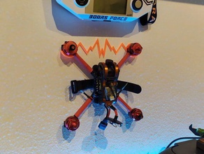 tyro99 drone de montaje en pared La impresión 3d los drones carreras eachine el fpv quadcopter la 3d print model - Mito3D