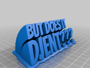 non djent office su misura 3d print model - Mito3D