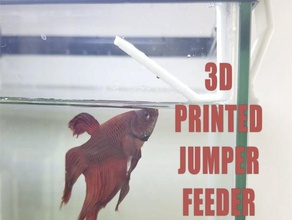 jumper feeder betta fish pets tank 3d print model - Mito3D