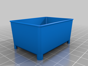 1 2 x1 harbor freight small parts storage bin trays organization customized 3d print model - Mito3D