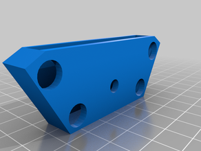monoprice mini delta riser feet remix 3d printer parts 3d print model - Mito3D