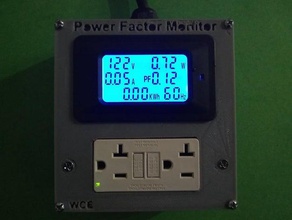 power monitor electric electronics voltmeter 3d print model - Mito3D