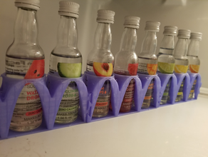 modüler sodastream şişe tutucular buzdolabı fruitdrops mutfak ve yemek 3d print model - Mito3D