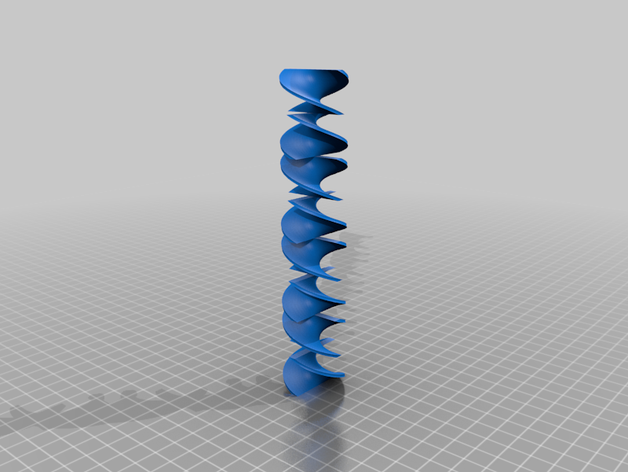 helix static mixer 3D print model - Mito3D