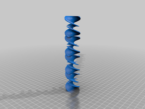 statischer Mischer helix 3d print model - Mito3D