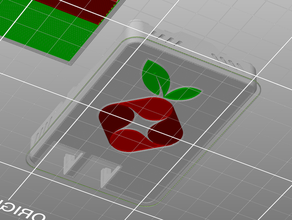3 pi-delik durumda raspberry pi elektronik 3d print model - Mito3D